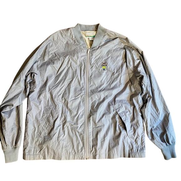 Vintage 103 Div. World War II Gray Embroidered Bomber Jacket Size XL - Picture 6 of 9